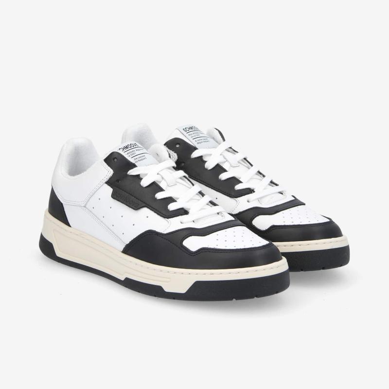 SMATCH NEW TRAINER M - NAPPA -  BLANC/NOIR